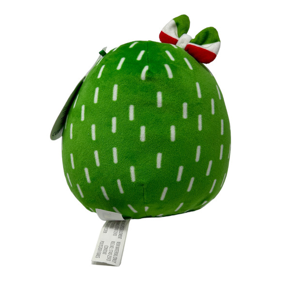 Maritza The Cactus Squishmallow Mexico Bow Tie Green Red White New Kellytoy 7" - Picture 3 of 14